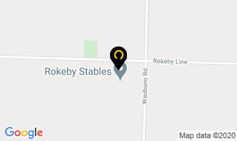 Rokeby Stables in Mooretown map