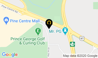 Roll-A-Dome in Prince George map