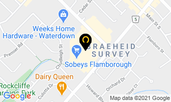 Roma Bella Organic Dry Cleaners in Hamilton map