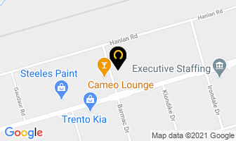 Roma Textiles in Vaughan map