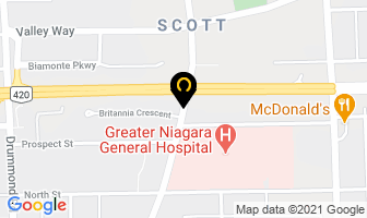 Roman R M Dr in Niagara Falls map