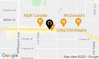 Romana Restaurants Inc in Burnaby map