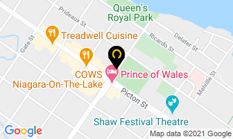 Romance Collection Gallery in Niagara-on-the-lake map