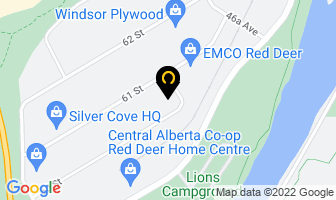 Romaniuk Heating & Air Conditioning in Red Deer map