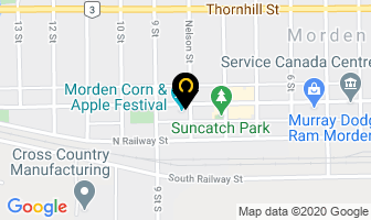 Ron Wiebe Agencies Inc in Morden map