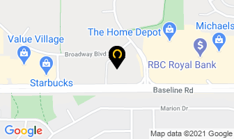 Rona in Sherwood Park map