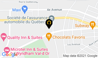 Rona Bois Turcotte Ltée in Val-d'Or map