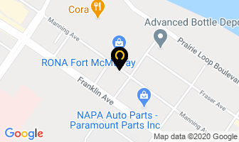 Rona Revy Inc in Fort McMurray map