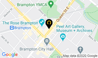 Ronald S Sleightholm Davis Webb in Brampton map