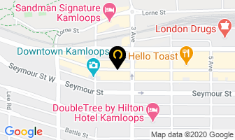 Ronald Tenisci Tenisci Piva in Kamloops map