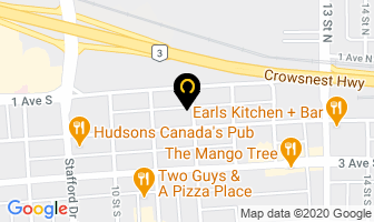 Ron's Appliance Service Ltd in Lethbridge map