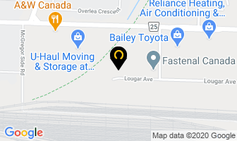 Roofmart in Sarnia map