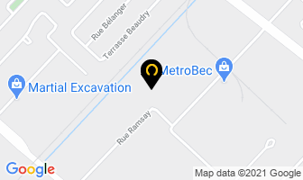 Roofmart in Longueuil map