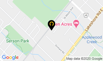 Roofrepairs.ca in Mississauga map