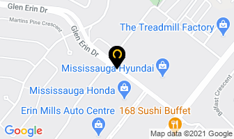 Room Service Catering in Mississauga map
