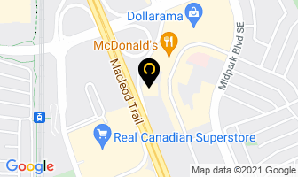 Roost Mortgage in Calgary map