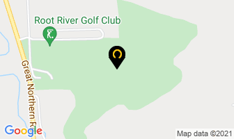 Root River Golf Club in East Angus map