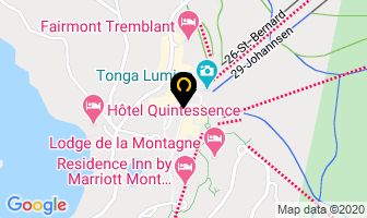 Roots in Mont-Tremblant map