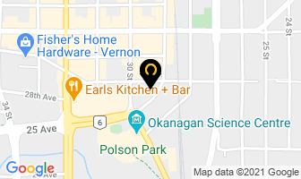 Rose City Wellness in Vernon map