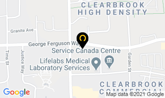 Rose Laundromat in Timmins map