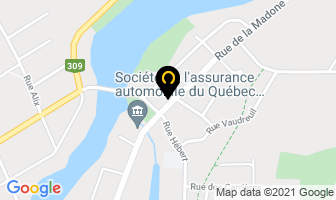 Rose Pierre Inc in Lebel-sur-Quévillon map