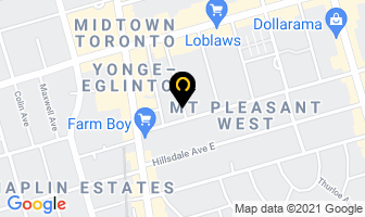 Rose Stan in Toronto map