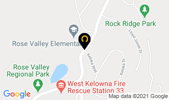 Rose Valley Elementary - School District No 23(Central Okanagan) in West Kelowna map