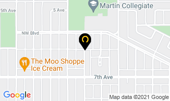 Rosemont Court in Regina map