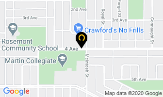 Rosemont Hardware Ltd in Regina map