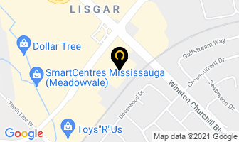 Rosenfeld Harvey D P M in Mississauga map