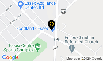 Rose's Kitchen in Essex map