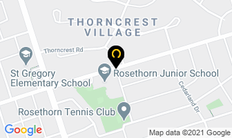Rosethorn Satellite Child Care in Orillia map