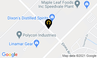 Rosmar Drywall & Acoustics Ltd in Guelph map