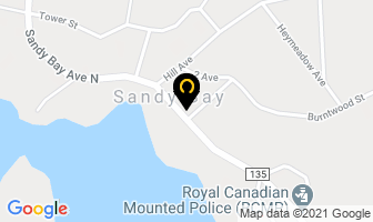 Ross Air Services in Sandy Bay map