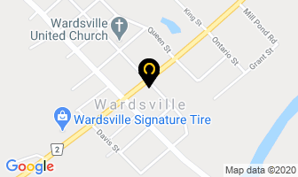 Ross Auto Repair Centre in Wardsville map