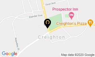 Ross Industries Ltd in Creighton map