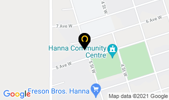 Ross Todd & Company in Hanna map