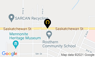 Rosthern Wash World in Rosthern map