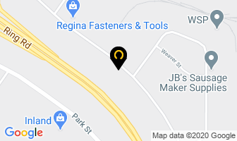 Roughrider Rigging Ltd in Regina map