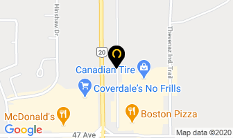 Rouillard Law in Sylvan Lake map