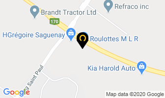 Roulottes M L R Inc in Guelph map