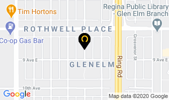 Roulston Roofing Ltd in Regina map