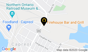 Round House in Capreol map