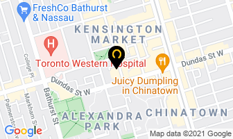 Round Venue in Orillia map