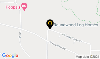 Roundwood Log Homes Ltd in Prince George map