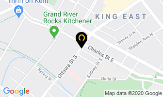 Row Swim Club in Kitchener map