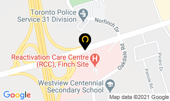 Rowe Veronica in North York map