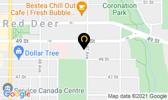 Roxo Hair Bar in Red Deer map