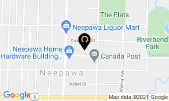 Roxy Theatre in Neepawa map