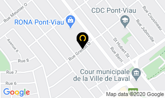 Roy Veronyque Avocate in Laval map